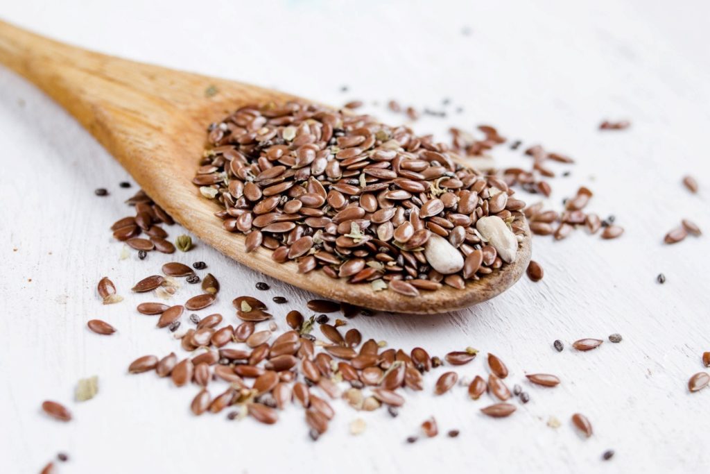 foods to lower high blood pressure - flax seed