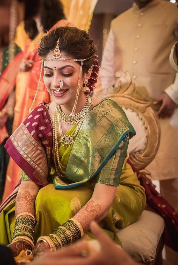 Maharashtrian bridal look - How a Maharashtrian bride looks on her wedding day