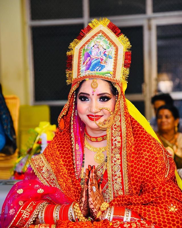Uttarakhand bridal look - How a Uttarakhand bride looks on her wedding day