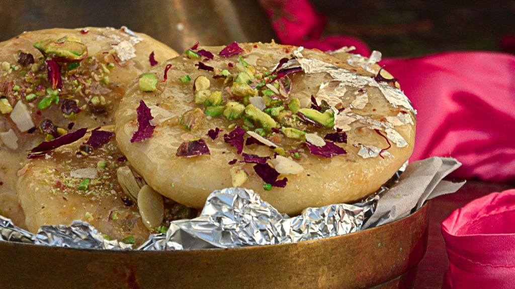 Rajasthani Royal Thali Dish - Mawa Kachori