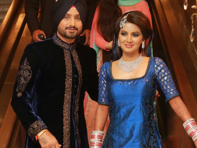 Indian Actresses who Flaunted Diamonds at their Wedding Reception - geeta basra