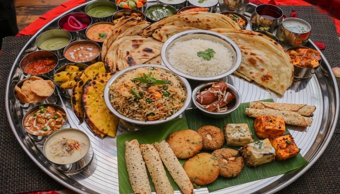 Delicious Indian thali - Indian Food - Khali Bali Thali, Delhi