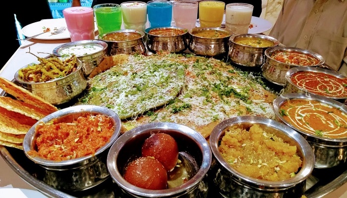 Delicious Indian thali - Indian Food - Bahubali Thali, Pune