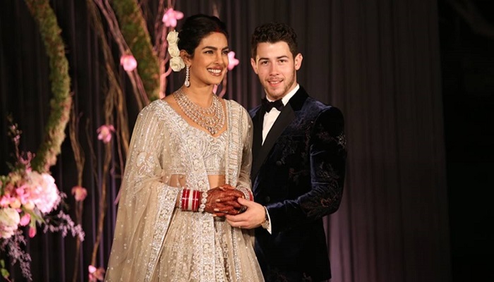 Indian Actresses who Flaunted Diamonds at their Wedding Reception - priyanka chopra