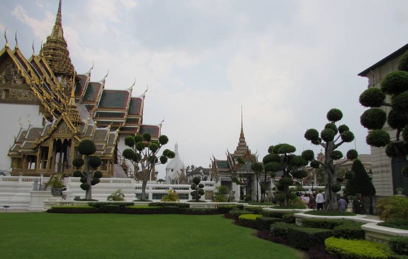 Palace Bangkok Thailand Asia Architecture Temple