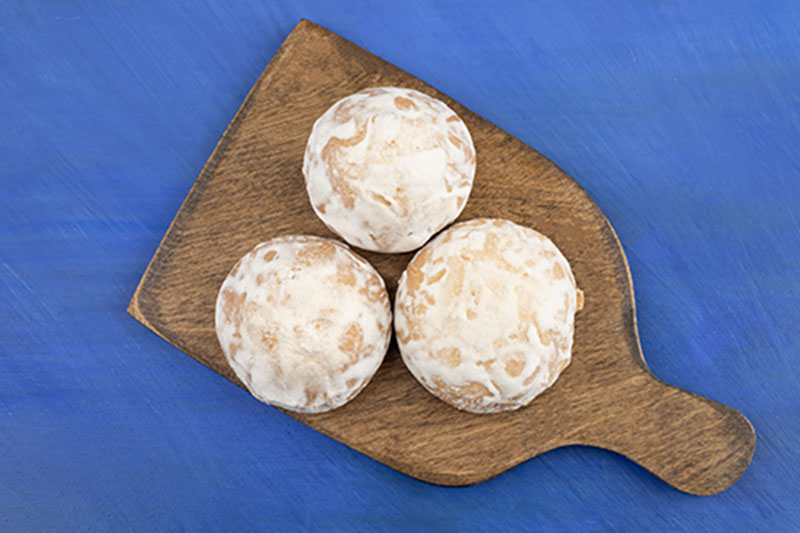 Khanom Phing, aka Coconut Tapioca Cookies